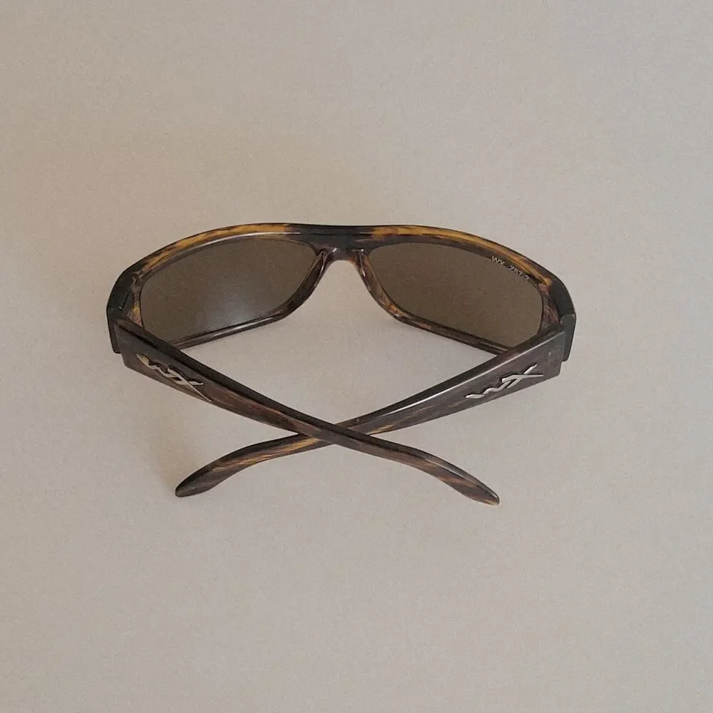 Wiley X WX Z87-2 SLIK sunglasses tortoise frame Made in Italy
